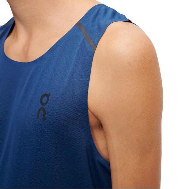 Navy On Cloud Tank-T Men's Tank Tops | On_IN8566
