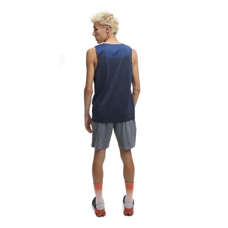 Navy On Cloud Tank-T Men's Tank Tops | On_IN8566