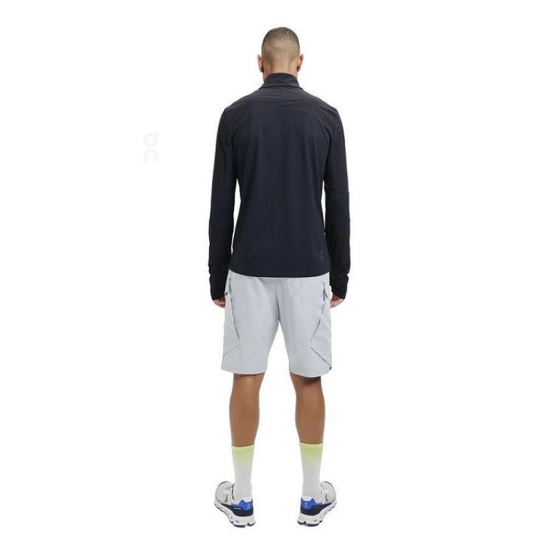 Navy On Cloud Trail Breaker Men's T Shirts | On_IN8953