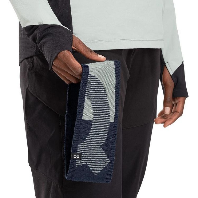 Navy / Grey On Cloud Explorer Merino Women's Headband | On_IN8583