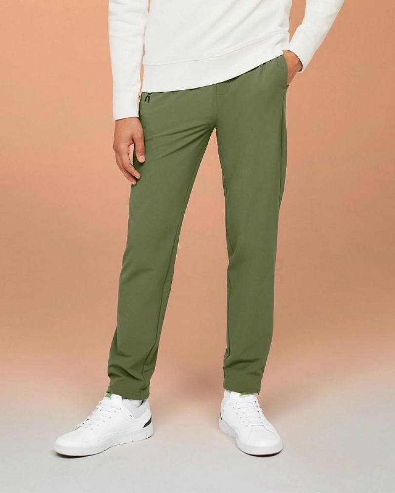 Olive On Cloud Active Men\'s Pants | On_IN8385