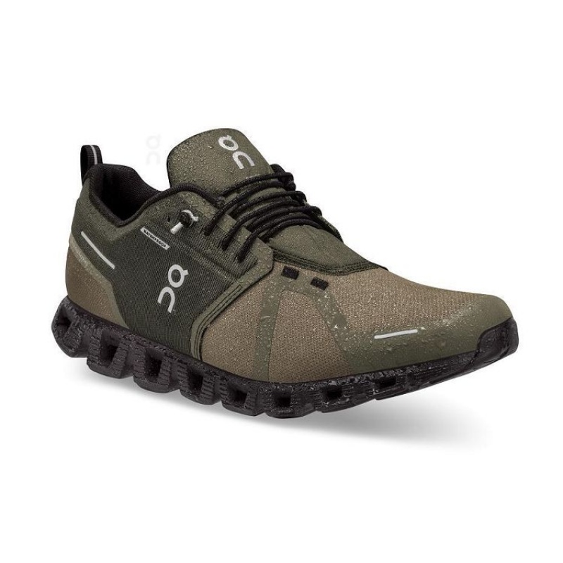 Olive On Cloud Cloud 5 Waterproof Men's Sneakers | On_IN8254