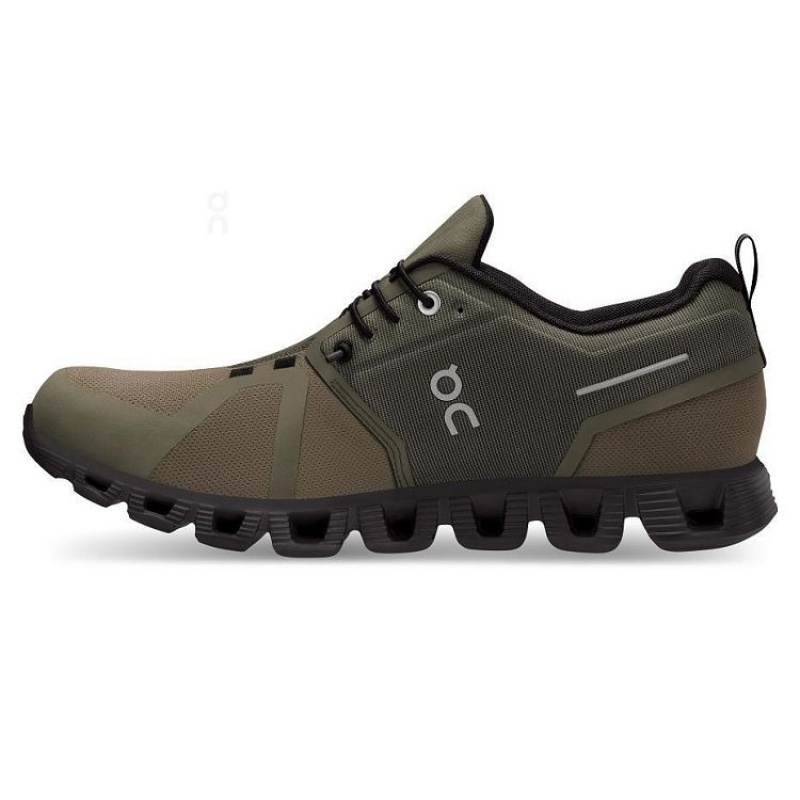 Olive On Cloud Cloud 5 Waterproof Men's Sneakers | On_IN8254
