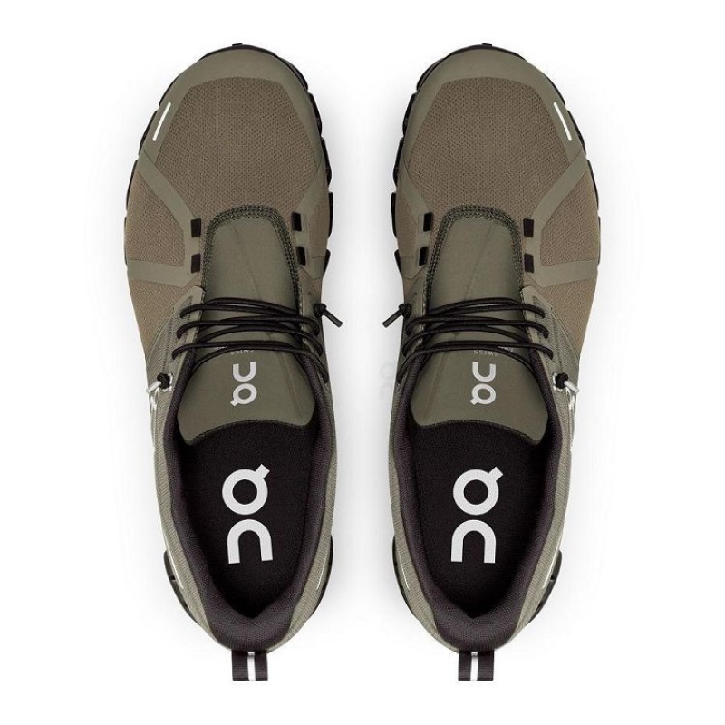 Olive On Cloud Cloud 5 Waterproof Men's Sneakers | On_IN8254