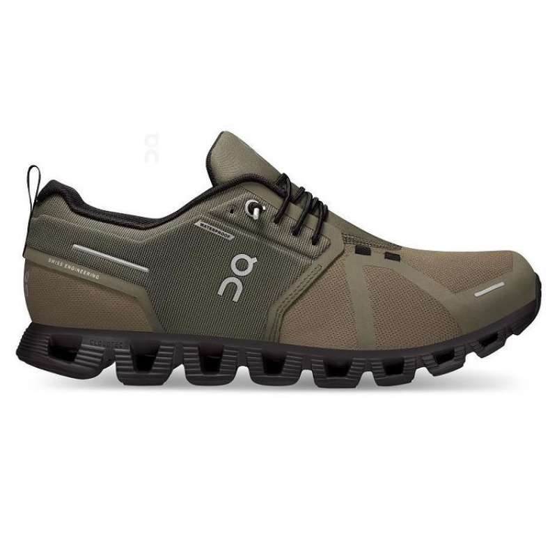 Olive On Cloud Cloud 5 Waterproof Men\'s Sneakers | On_IN8254