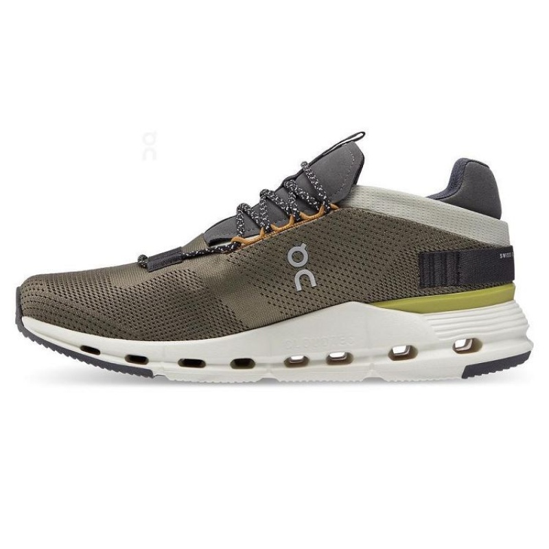 Olive On Cloud Cloudnova Men's Sneakers | On_IN8079