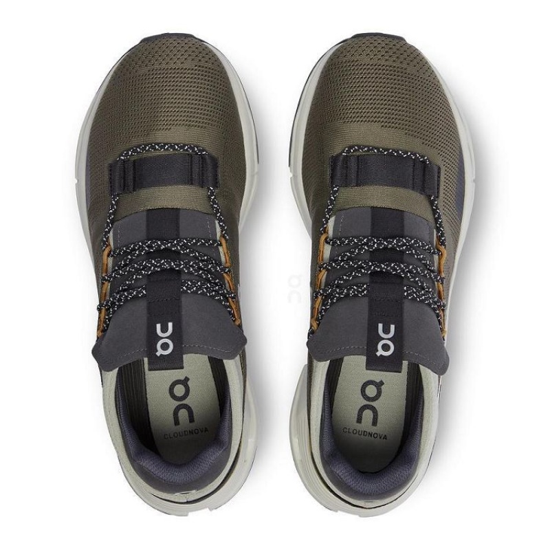Olive On Cloud Cloudnova Men's Sneakers | On_IN8079