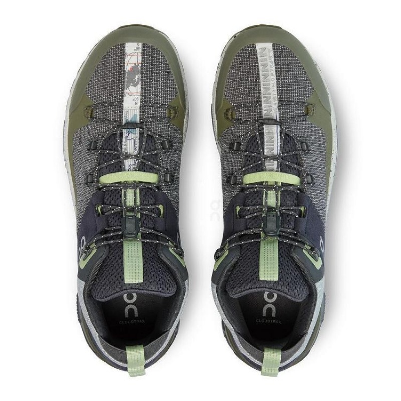 Olive On Cloud Cloudtrax Men's Hiking Boots | On_IN8556