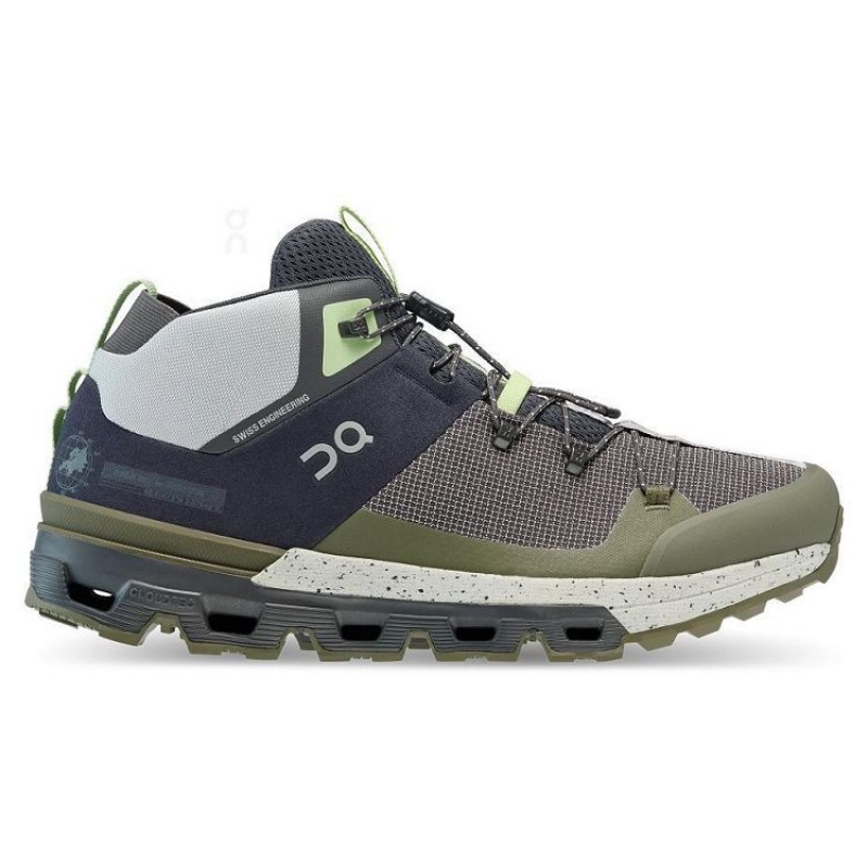 Olive On Cloud Cloudtrax Men\'s Hiking Boots | On_IN8556