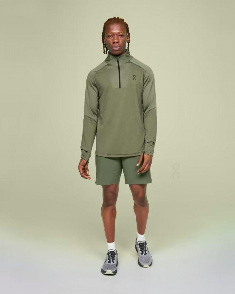 Olive On Cloud Hybrid Men's Shorts | On_IN8673