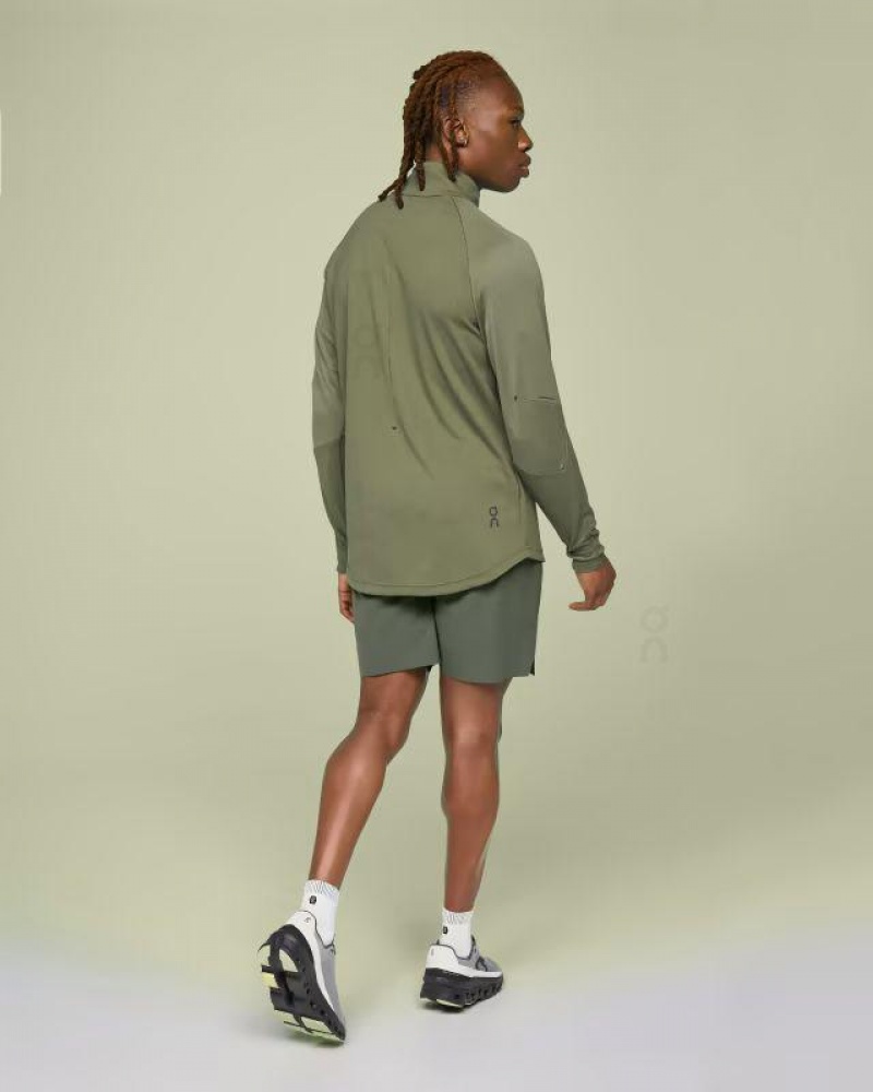 Olive On Cloud Hybrid Men's Shorts | On_IN8673