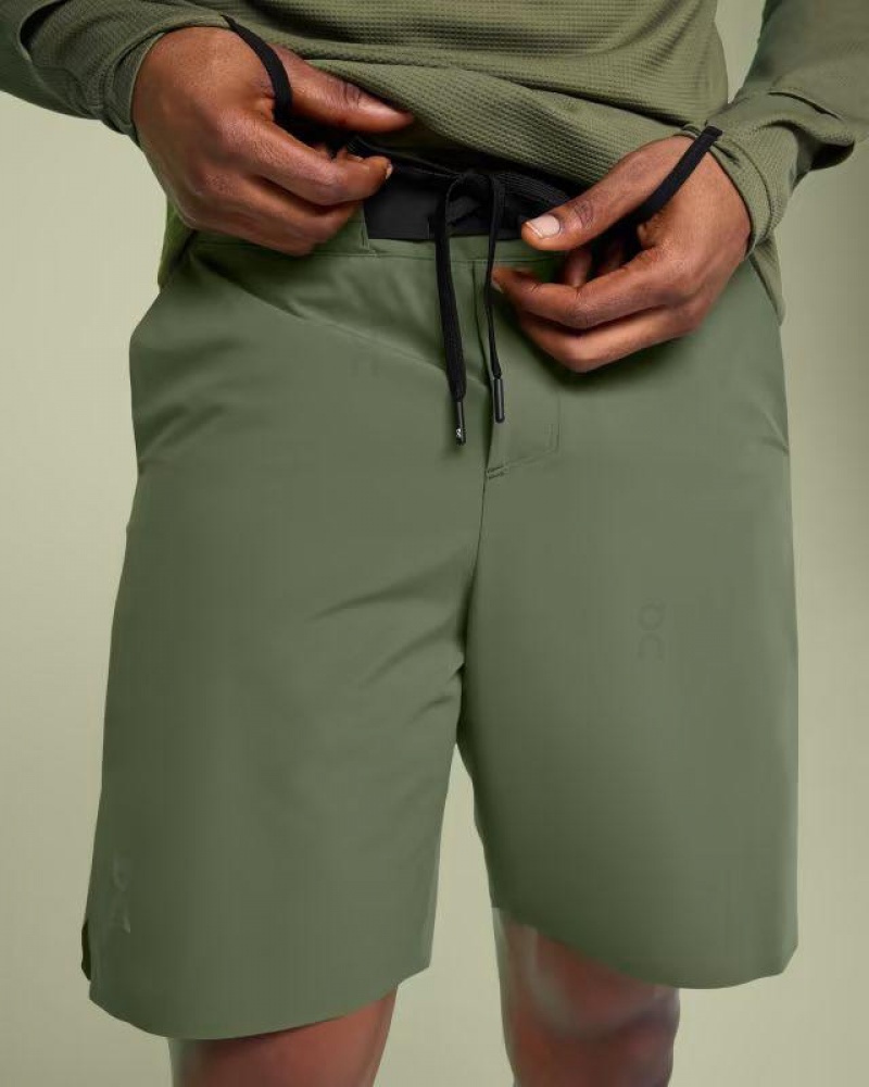 Olive On Cloud Hybrid Men's Shorts | On_IN8673