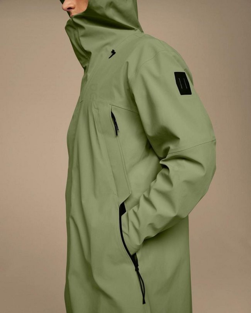 Olive On Cloud Parka Men's Jackets | On_IN8417