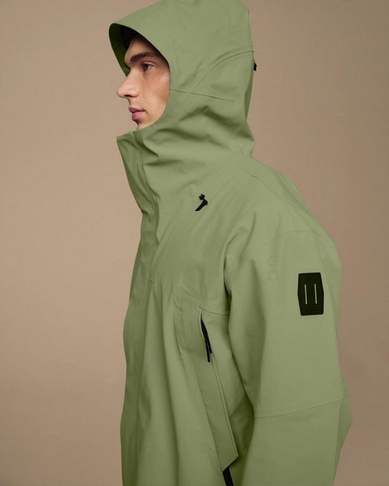 Olive On Cloud Parka Men\'s Jackets | On_IN8417
