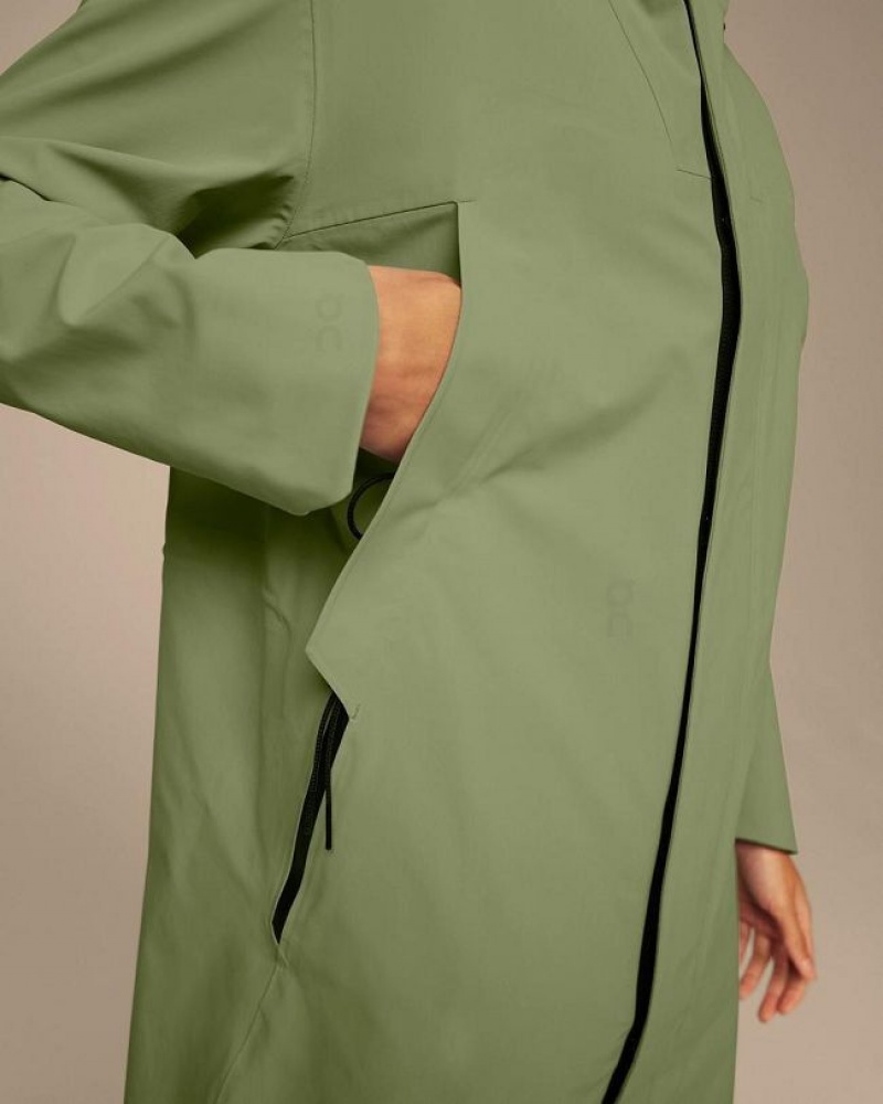 Olive On Cloud Parka Women's Jackets | On_IN8514