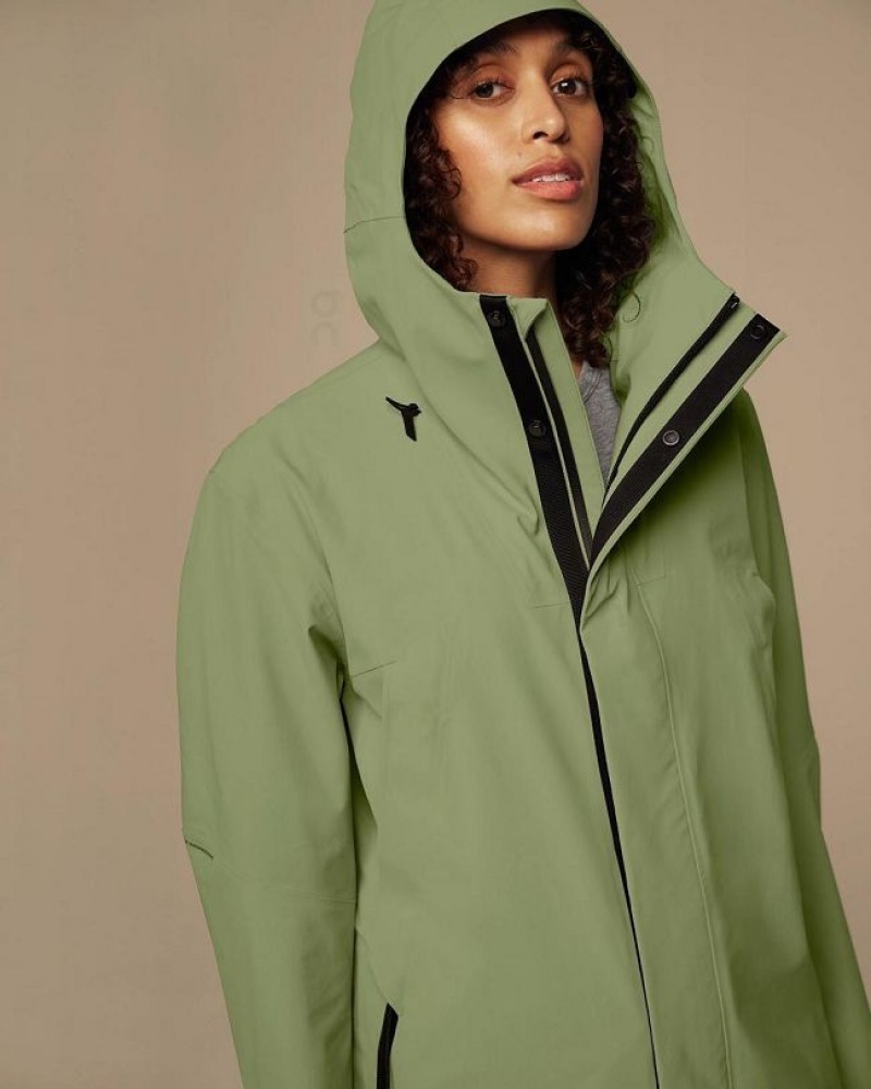 Olive On Cloud Parka Women's Jackets | On_IN8514