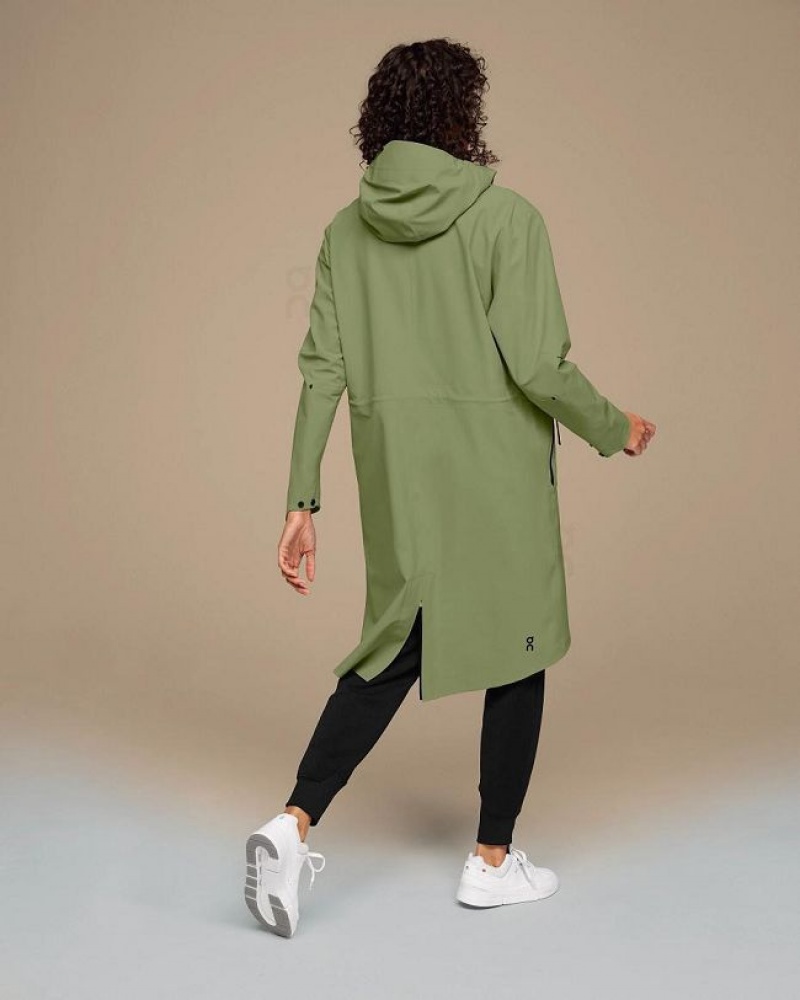 Olive On Cloud Parka Women's Jackets | On_IN8514