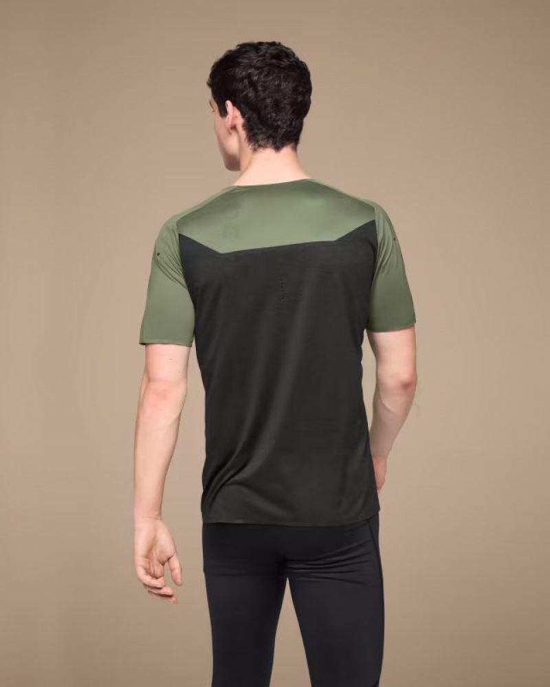 Olive On Cloud Performance-T Men's T Shirts | On_IN8633