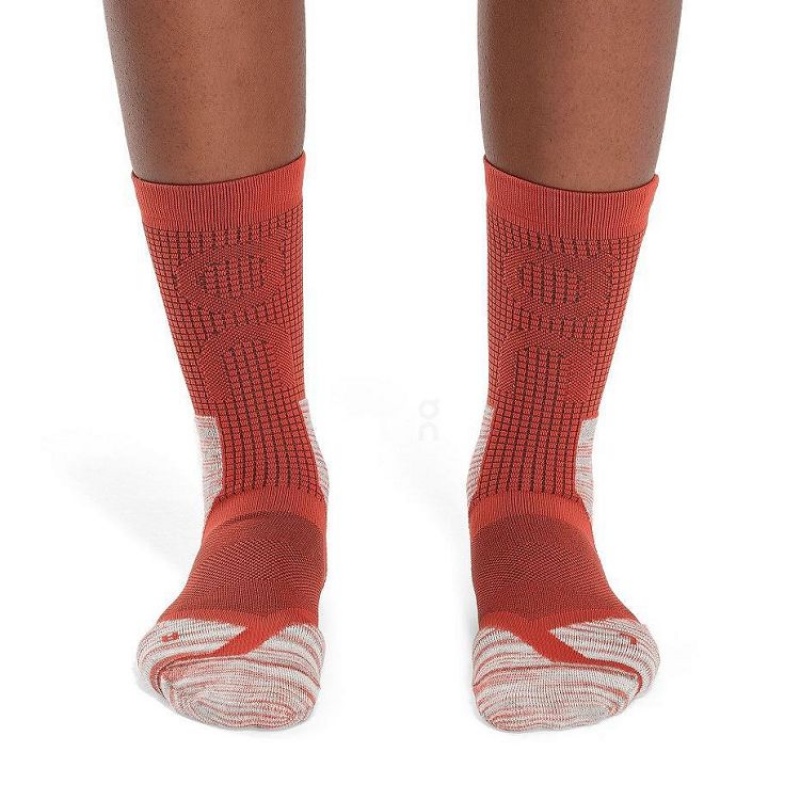 Orange On Cloud Explorer Merino Women's Socks | On_IN8088