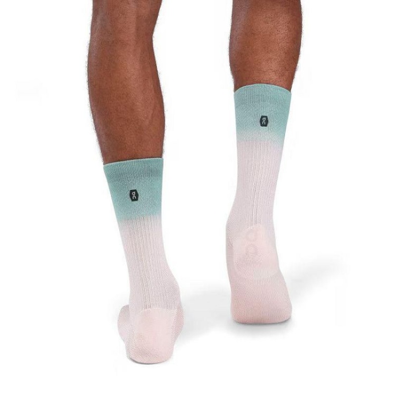 Pink / Green On Cloud All-Day Women's Socks | On_IN8129