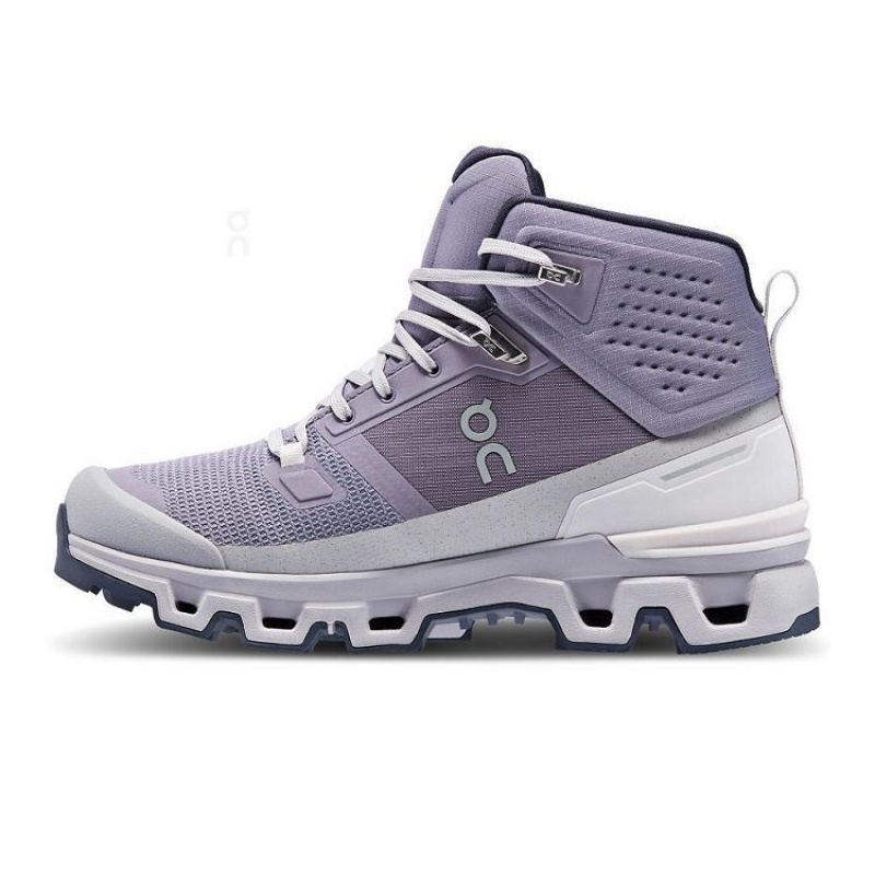 Purple On Cloud Cloudrock 2 Waterproof Women's Hiking Boots | On_IN8611