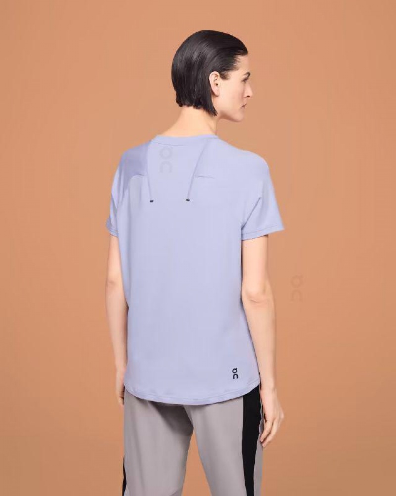 Purple On Cloud Focus-T Women's T Shirts | On_IN8533