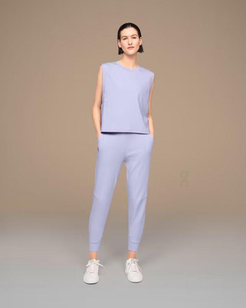 Purple On Cloud Focus Crop Women\'s Tank Tops | On_IN8217
