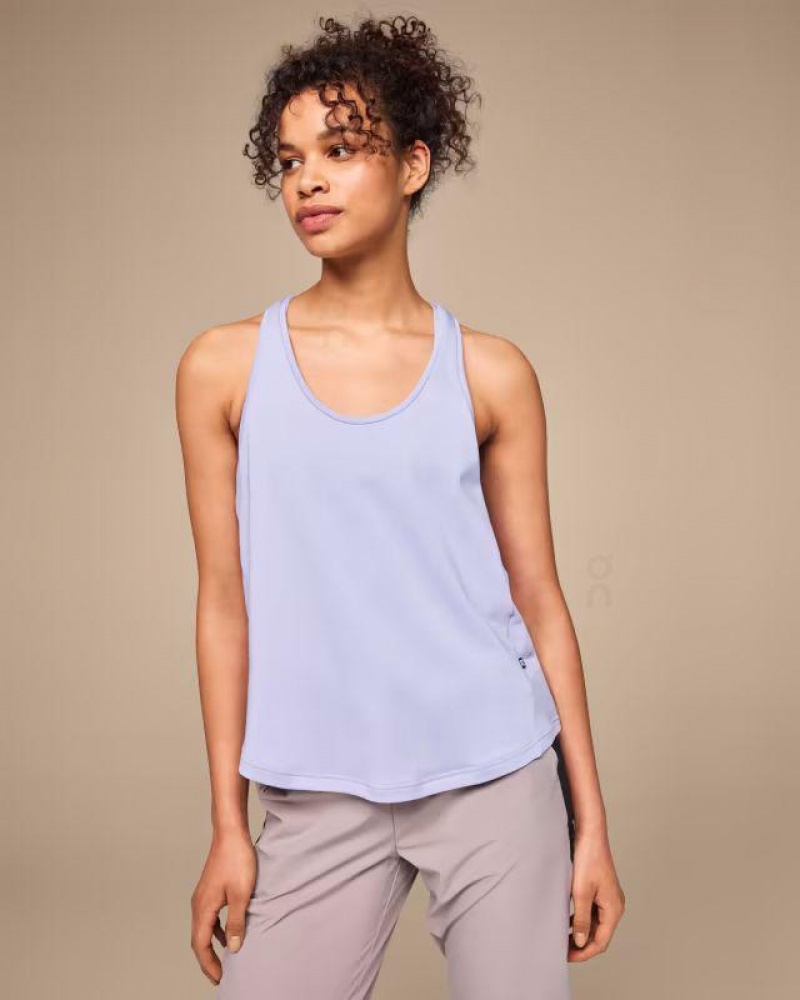 Purple On Cloud Focus Women\'s Tank Tops | On_IN8573