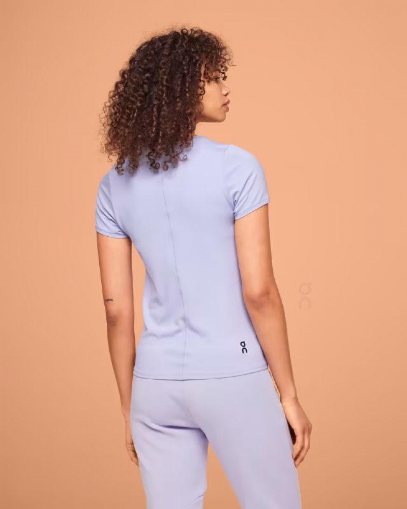 Purple On Cloud Movement-T Women's T Shirts | On_IN8952