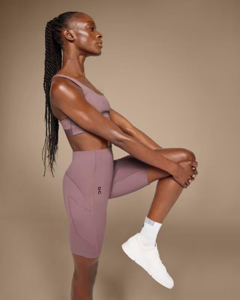 Purple On Cloud Movement Women's Leggings | On_IN9151