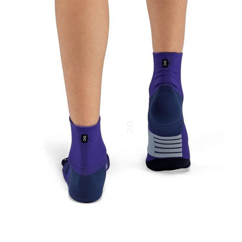 Purple On Cloud Performance Mid Women's Socks | On_IN8321