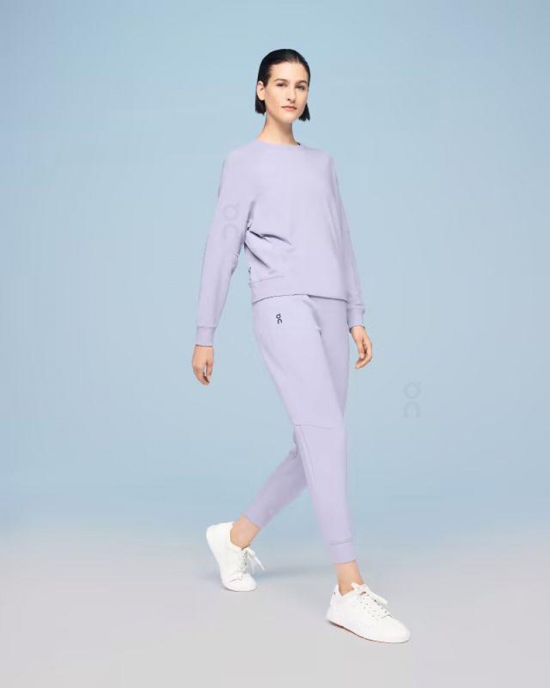 Purple On Cloud Sweat Women's Pants | On_IN8189