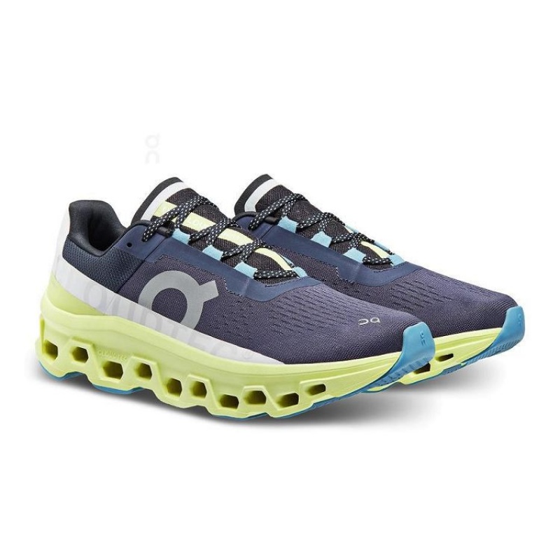Purple / Green On Cloud Cloudmonster Men's Running Shoes | On_IN8991