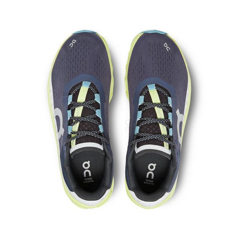 Purple / Green On Cloud Cloudmonster Men's Running Shoes | On_IN8991