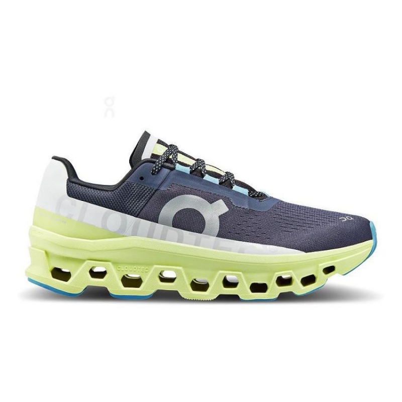 Purple / Green On Cloud Cloudmonster Men\'s Running Shoes | On_IN8991