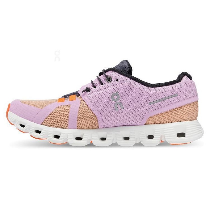 Purple / Orange On Cloud Cloud 5 Push Women's Sneakers | On_IN8701