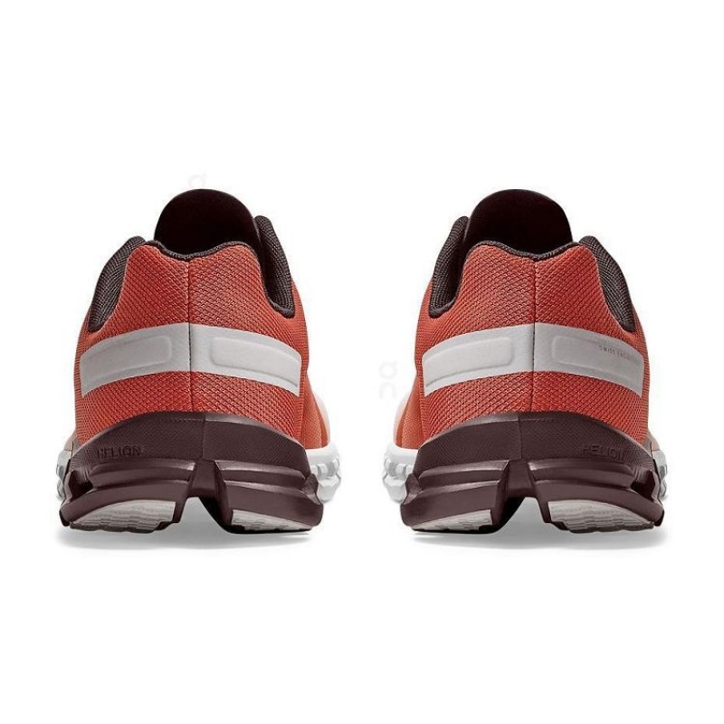 Red / White On Cloud Cloudflow Women's Running Shoes | On_IN8288