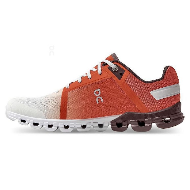 Red / White On Cloud Cloudflow Women's Running Shoes | On_IN8288