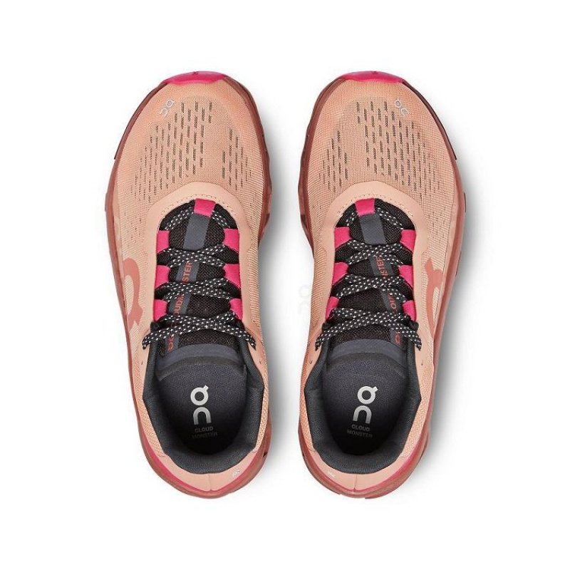 Rose On Cloud Cloudmonster Women's Running Shoes | On_IN8951