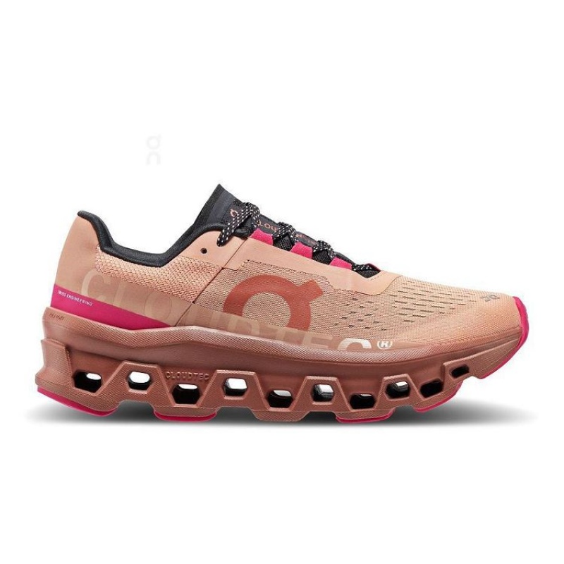 Rose On Cloud Cloudmonster Women\'s Running Shoes | On_IN8951