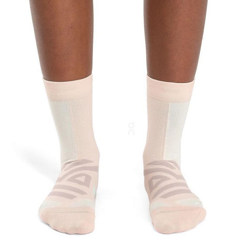 Rose On Cloud Performance High Men's Socks | On_IN8278