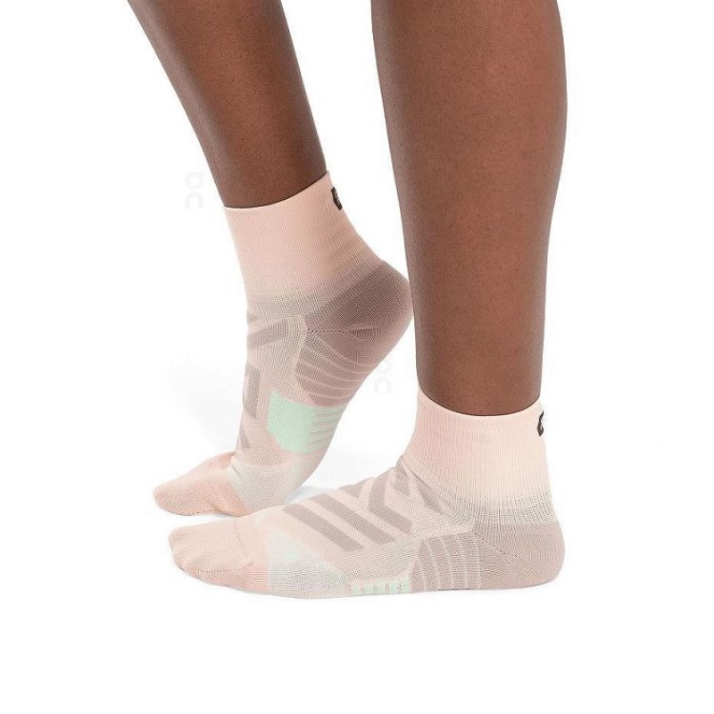 Rose On Cloud Performance Mid Men\'s Socks | On_IN8724