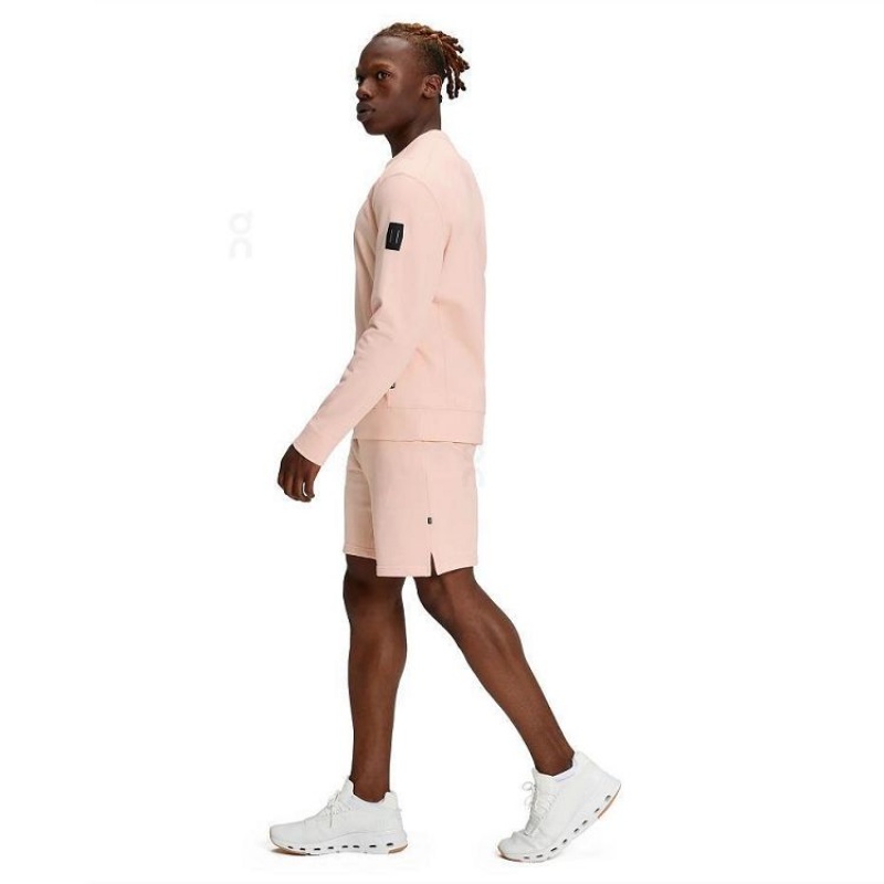 Rose On Cloud Sweat Men's Shorts | On_IN8143