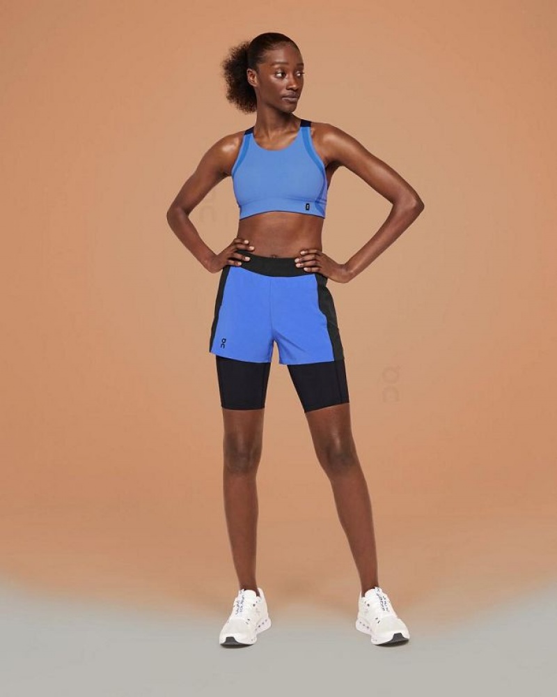 Rose / Black On Cloud Active Women's Shorts | On_IN8805