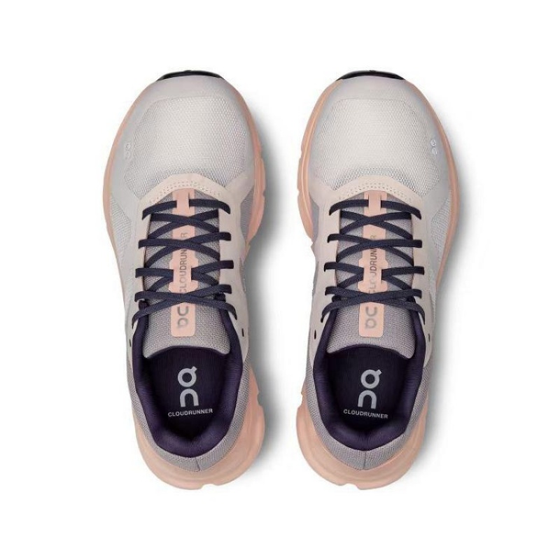 Rose / Grey On Cloud Cloudrunner Women's Running Shoes | On_IN8489