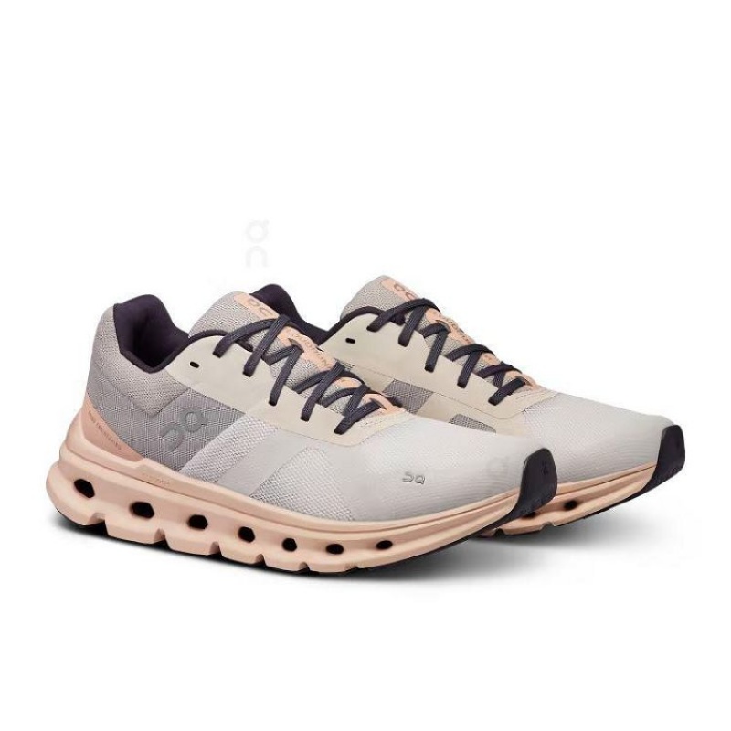 Rose / Grey On Cloud Cloudrunner Women's Running Shoes | On_IN8489