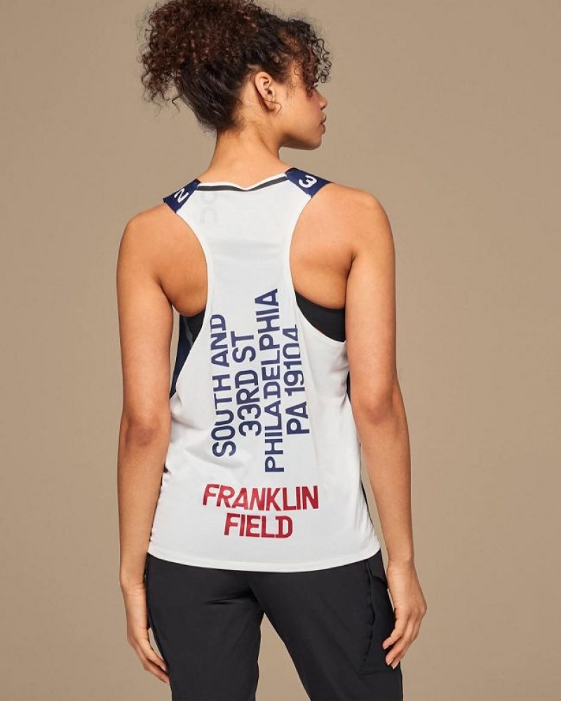 Royal On Cloud Penn Relays Singlet Women's Tank Tops | On_IN8124
