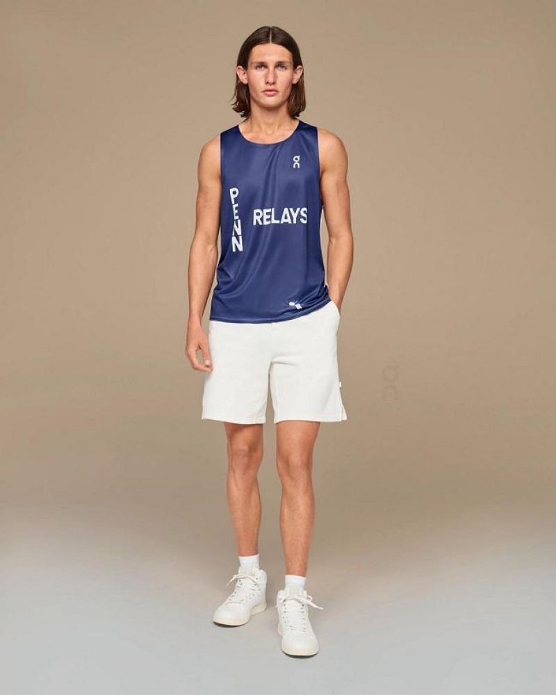 Royal On Cloud Penn Relays Singlet Women's Tank Tops | On_IN8124