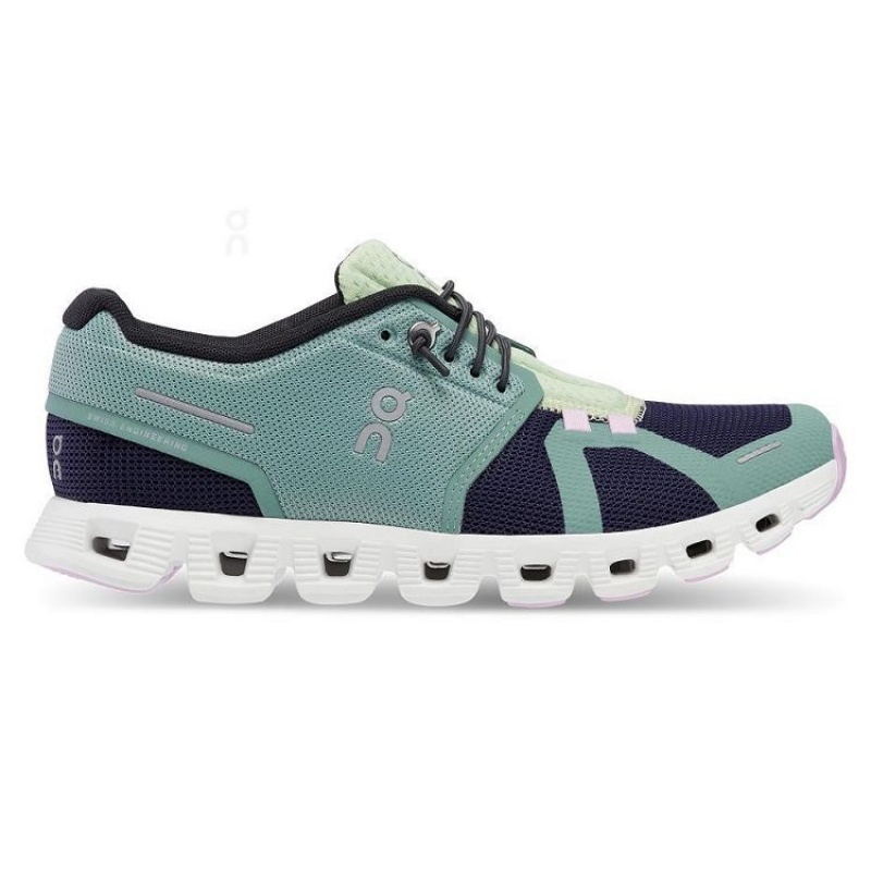 Turquoise On Cloud Cloud 5 Push Women\'s Sneakers | On_IN8484