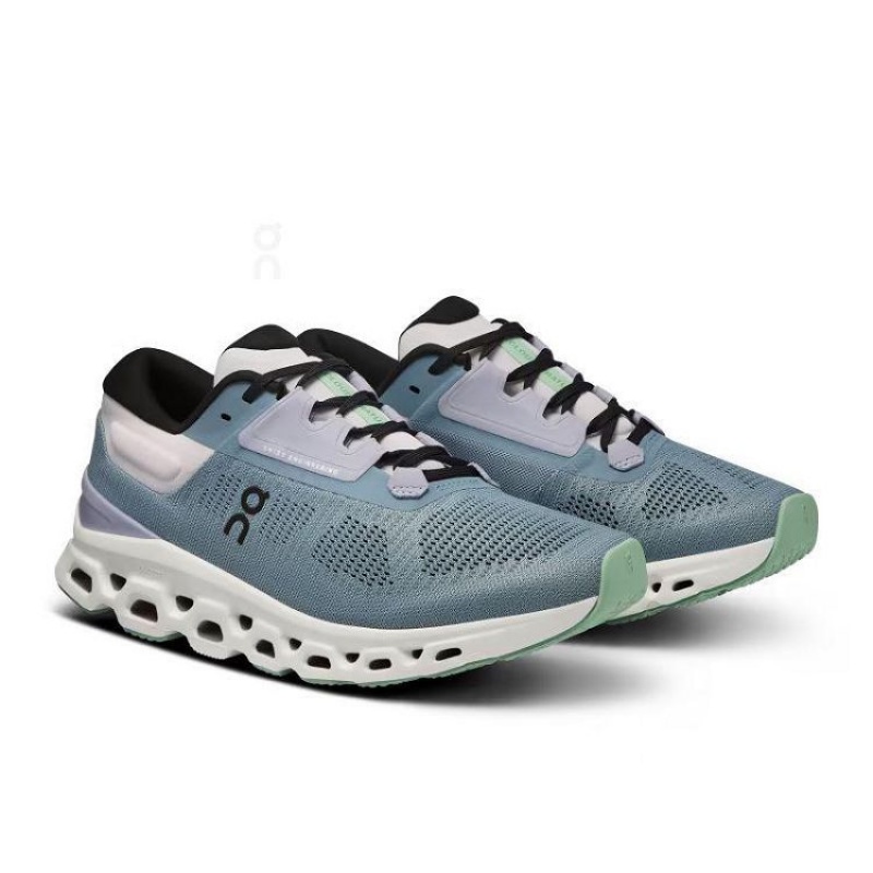 Turquoise On Cloud Cloudstratus 3 Women's Running Shoes | On_IN8007